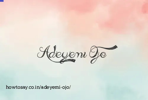 Adeyemi Ojo