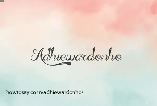 Adhiewardonho
