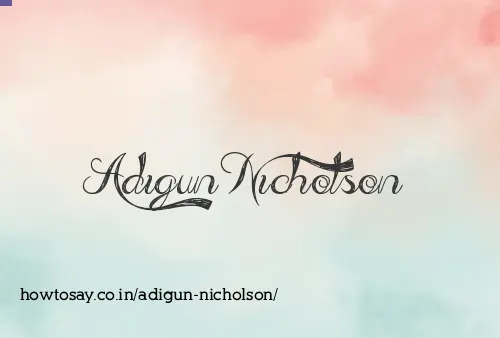 Adigun Nicholson