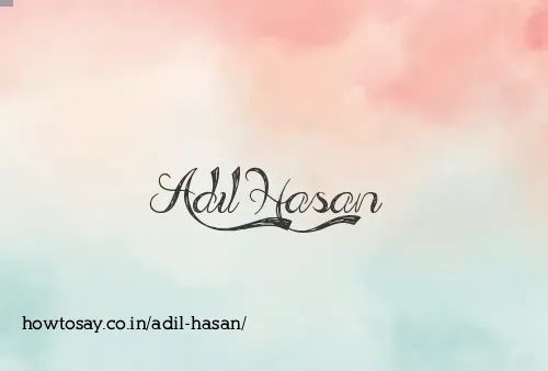 Adil Hasan