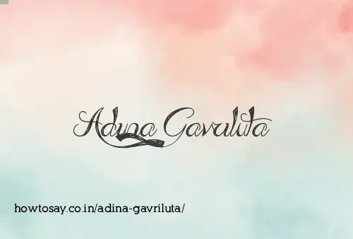 Adina Gavriluta