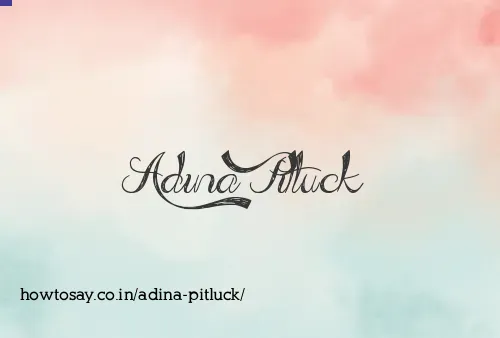 Adina Pitluck