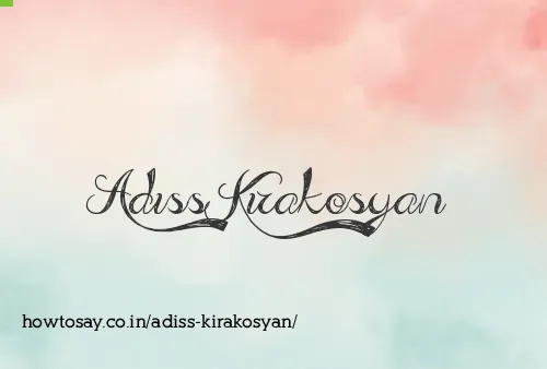Adiss Kirakosyan
