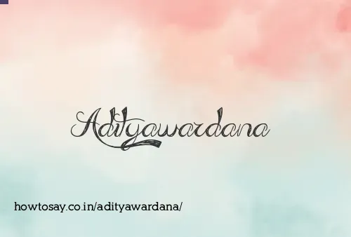 Adityawardana