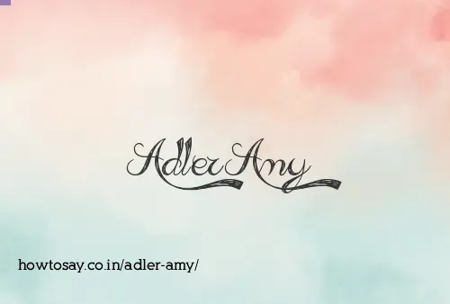 Adler Amy