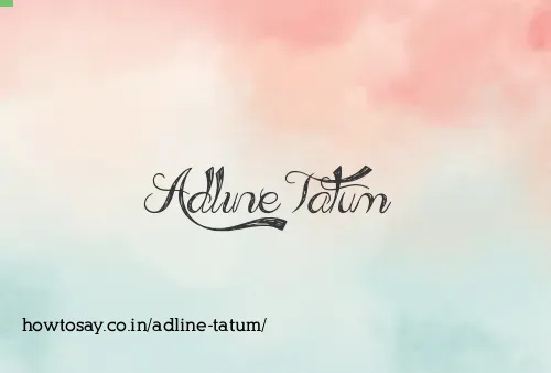 Adline Tatum