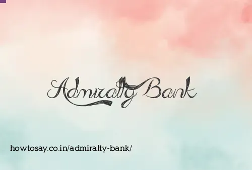 Admiralty Bank