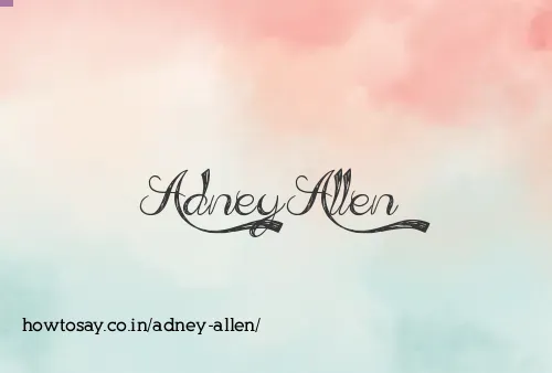 Adney Allen
