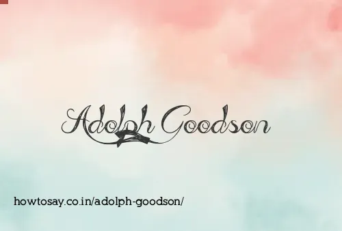 Adolph Goodson