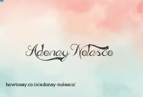 Adonay Nolasco
