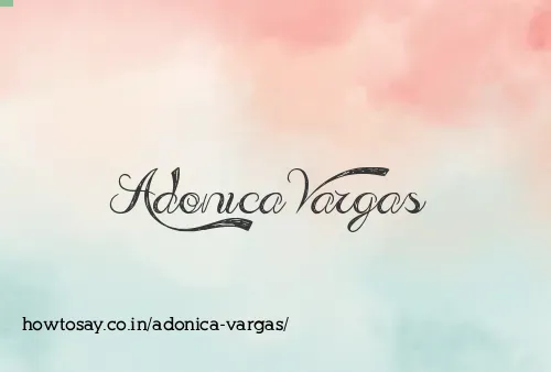 Adonica Vargas