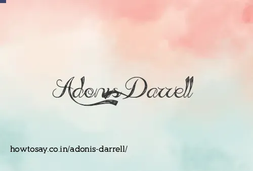 Adonis Darrell