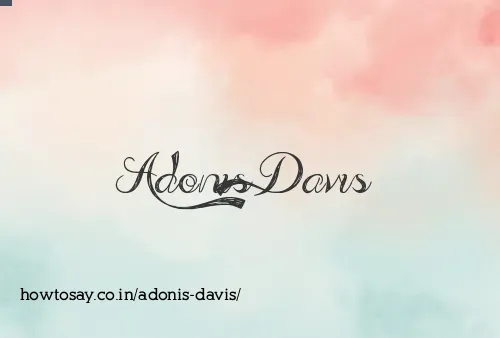 Adonis Davis