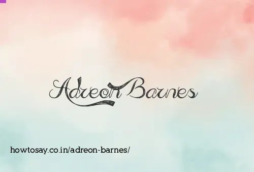Adreon Barnes
