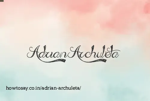 Adrian Archuleta