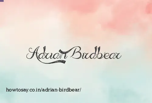 Adrian Birdbear