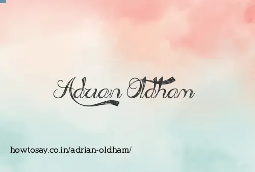 Adrian Oldham