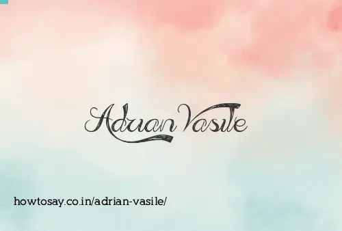 Adrian Vasile