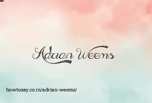 Adrian Weems
