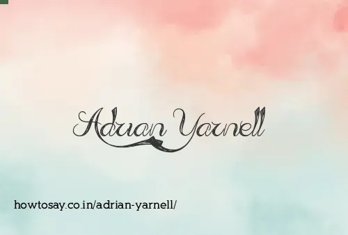 Adrian Yarnell