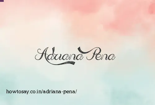 Adriana Pena