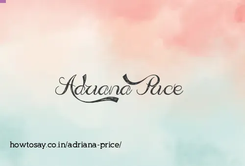 Adriana Price