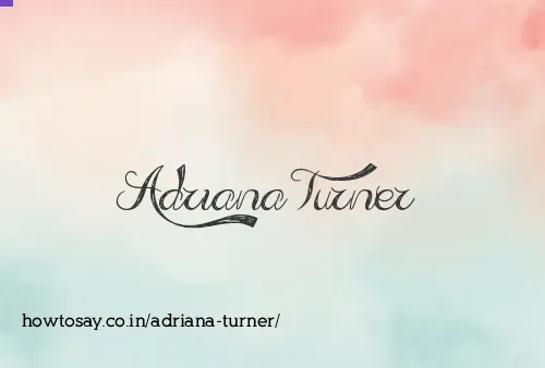 Adriana Turner