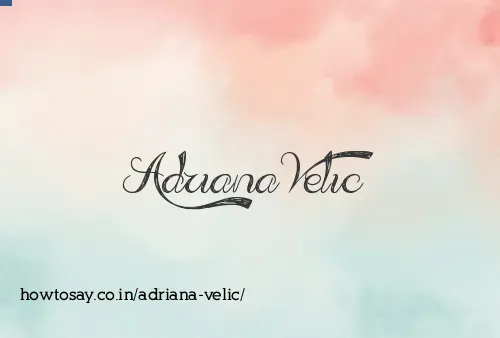 Adriana Velic