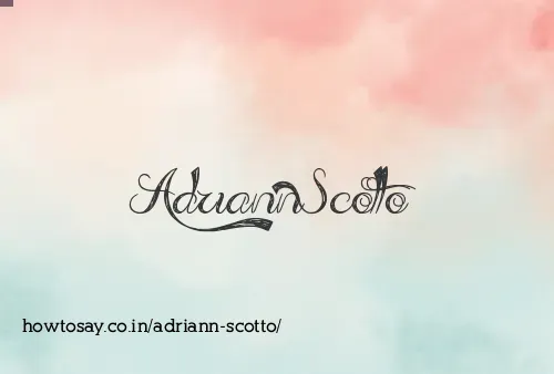 Adriann Scotto
