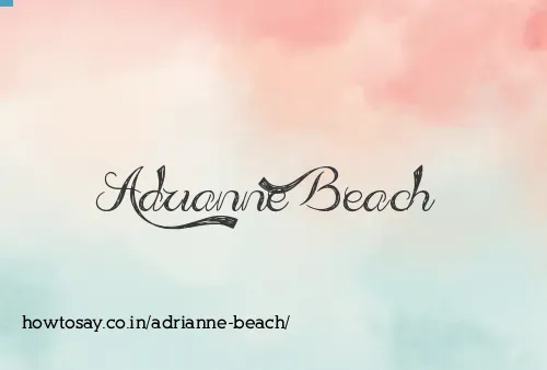Adrianne Beach