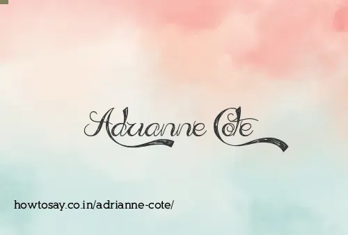 Adrianne Cote