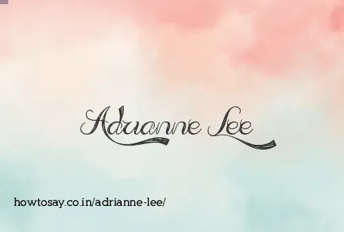 Adrianne Lee
