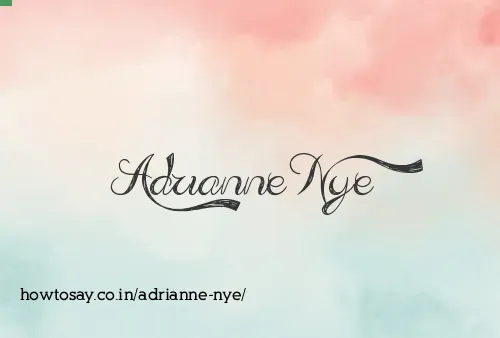 Adrianne Nye