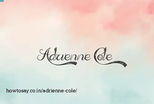 Adrienne Cole