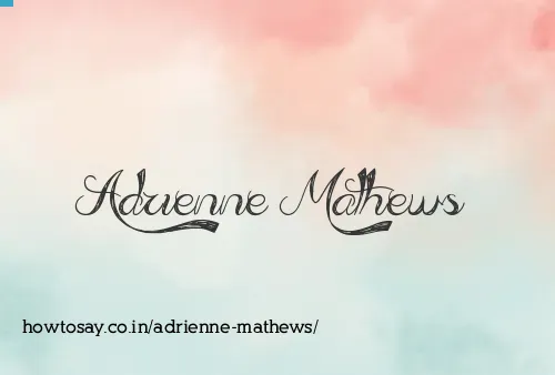 Adrienne Mathews