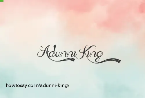 Adunni King