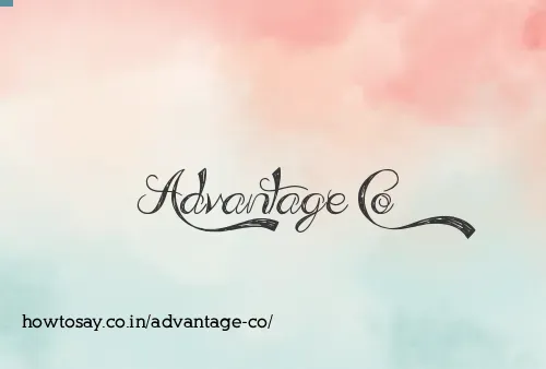 Advantage Co
