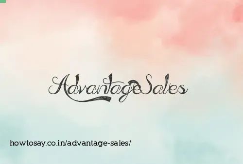 Advantage Sales