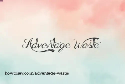 Advantage Waste