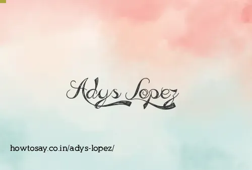 Adys Lopez