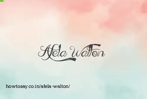 Afela Walton