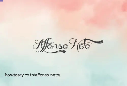 Affonso Neto