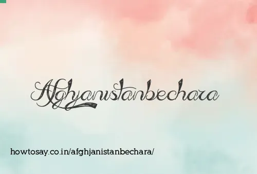 Afghjanistanbechara