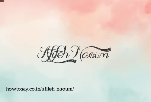 Afifeh Naoum