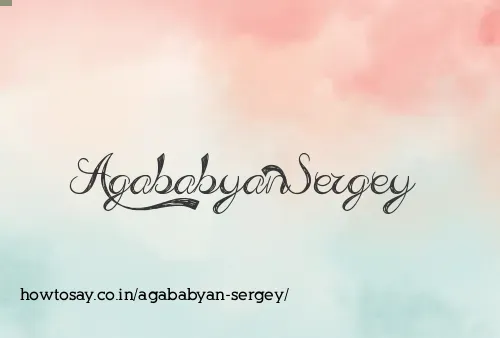 Agababyan Sergey