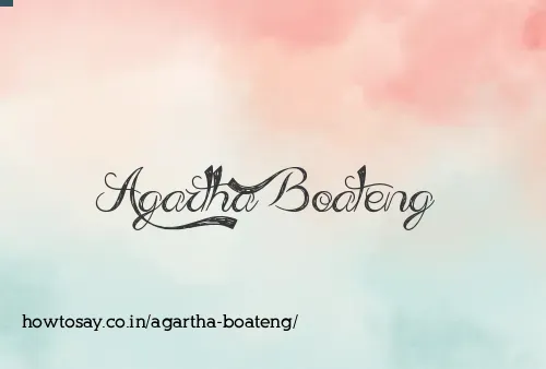 Agartha Boateng