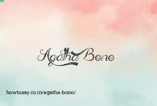 Agatha Bono