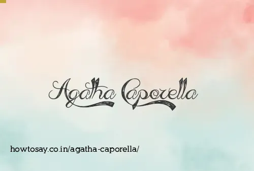 Agatha Caporella