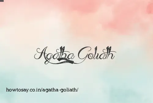 Agatha Goliath