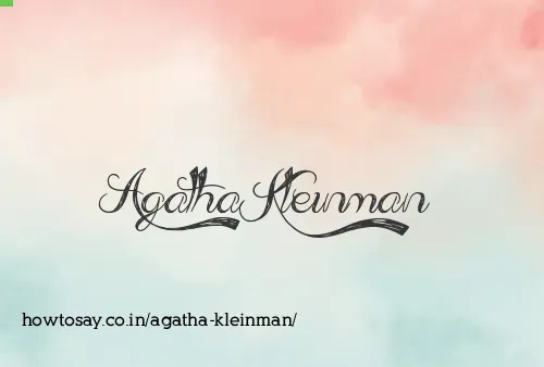 Agatha Kleinman